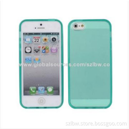 Colorful Ultra Thin Slim TPU Gel Skin Case Matte Covers for iPhone 5C, Different Colors Available